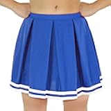 Womens Knit Pleat Cheerlearding Uniform Skirt