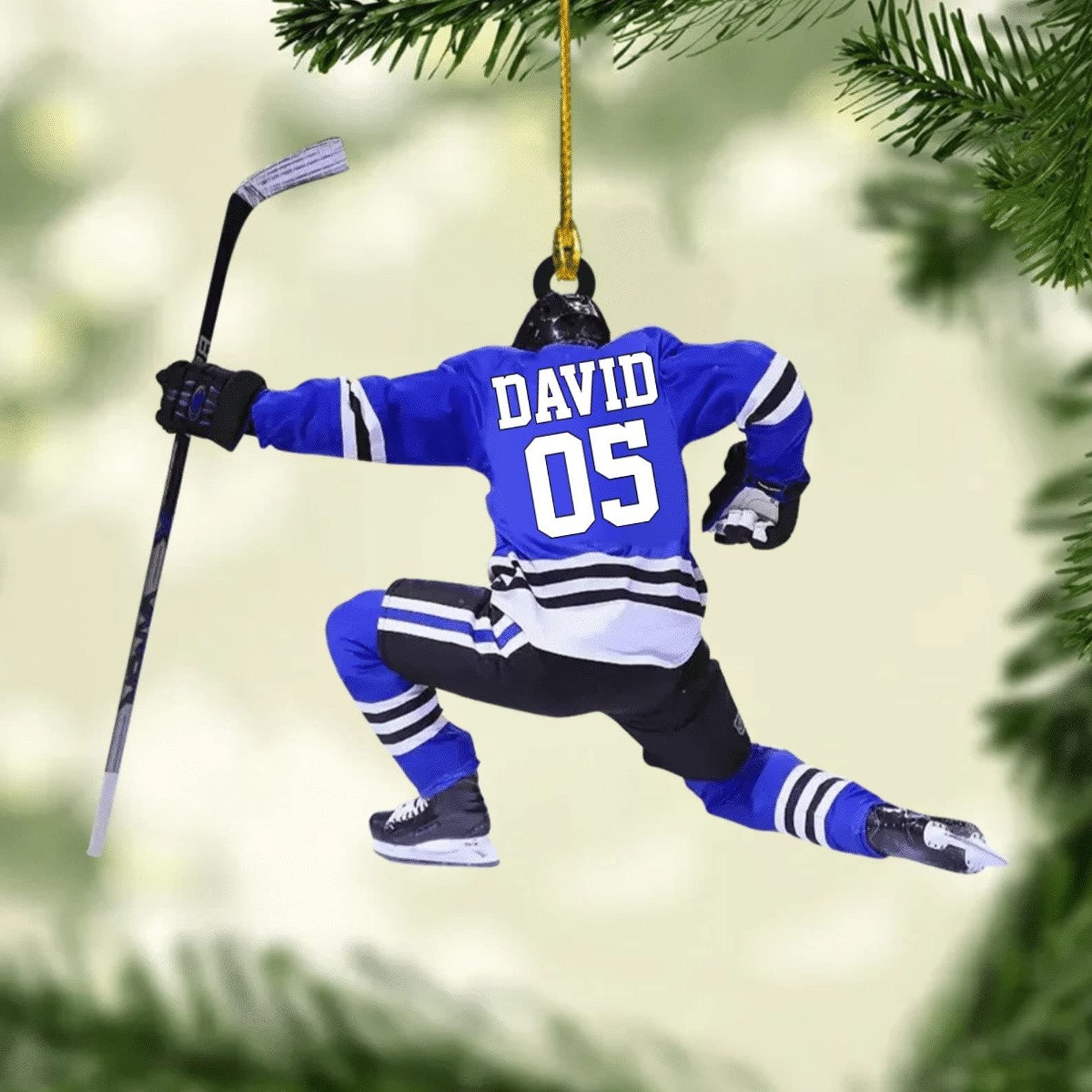 Good Christmas Gifts For Hockey Players Personalzed Chrstmas