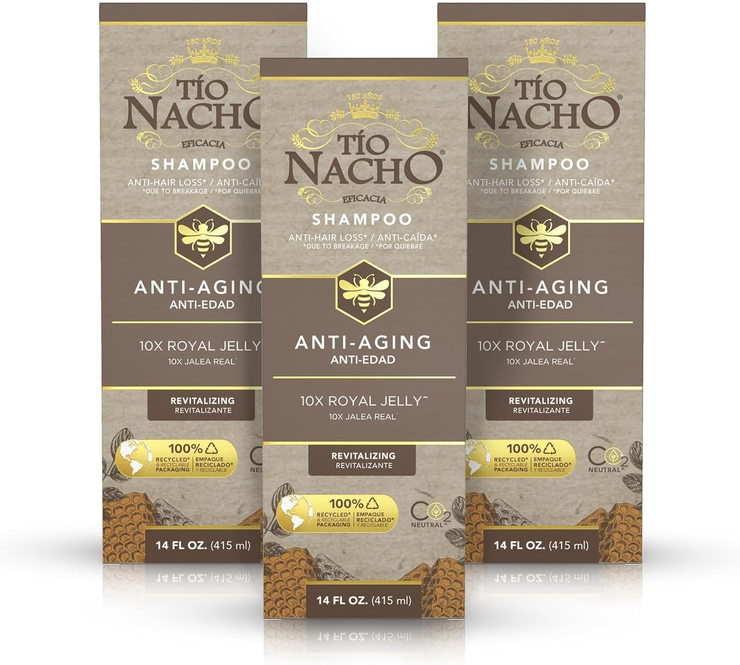 Antiaging Shampoo Value (Pack of 3)