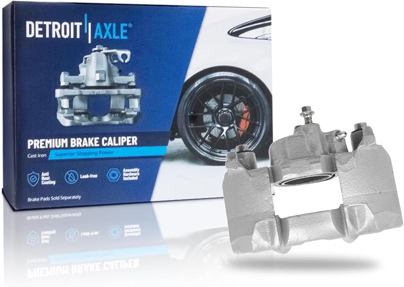 Pinça de freio dianteira esquerda Detroit Axle para Chevrolet Celebrity – 1 unidade