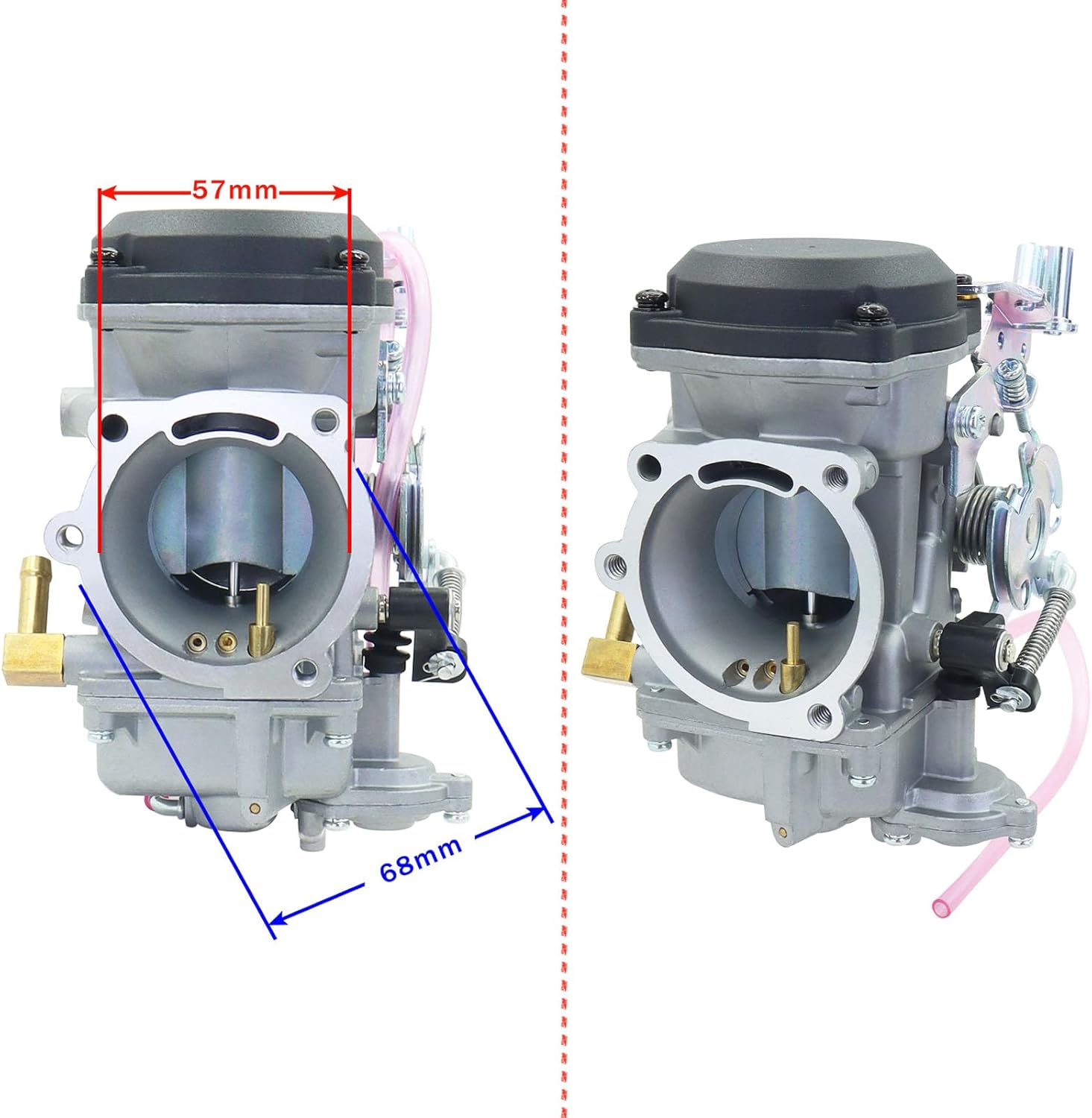 CV40 Carburetor Replaces for Harley-Davidson CV40 Road King Super Glide 27421-99 27465-04 27490-04 Fits for Sportster XLH1200 XLH883 Dyna & FXR Touring Heritage Softail Low Rider Models