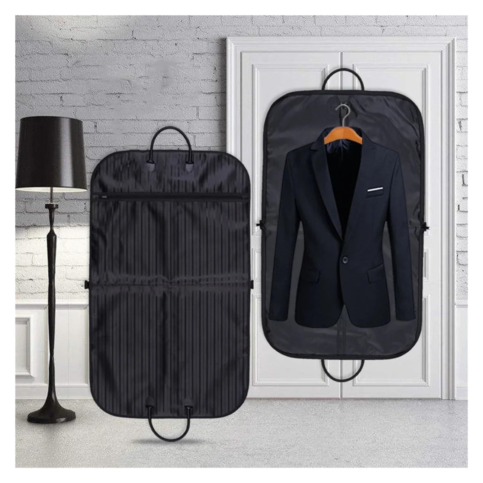 Porta Abiti Da Viaggio Borse Porta Abiti Borsa Copri Lavabile E Traspirante Riutilizzabile Portatile Abito In Tessuto Oxford