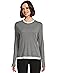 Elliott Lauren Double Layer Long Sleeve, Crew Neck- Knit Top - Main View