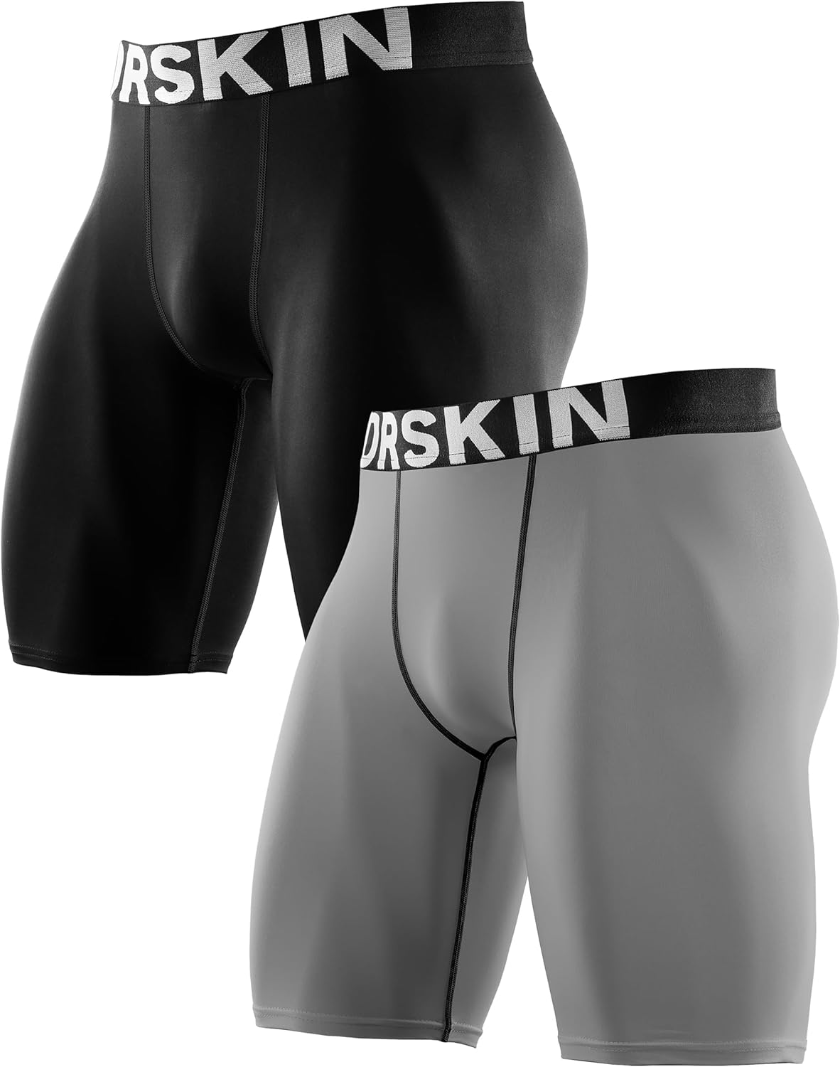 DRSKIN Men’s 3, 2 or 1 Pack Compression Shorts Pants Tights Baselayer Sports Running Athletic Active Underwear Workout