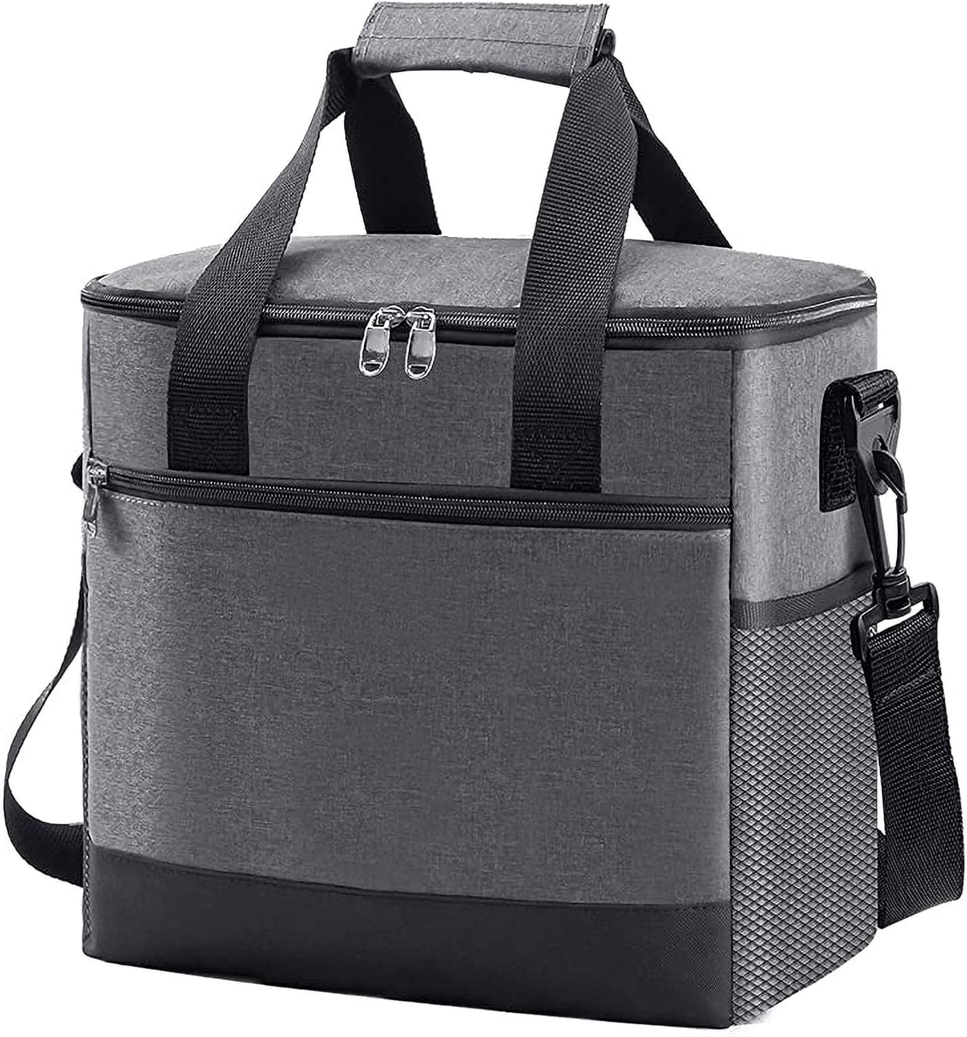 DAWNTREES Insulated Lunch Bag, Lunch Box Foldable Large Cooler Tote Bag