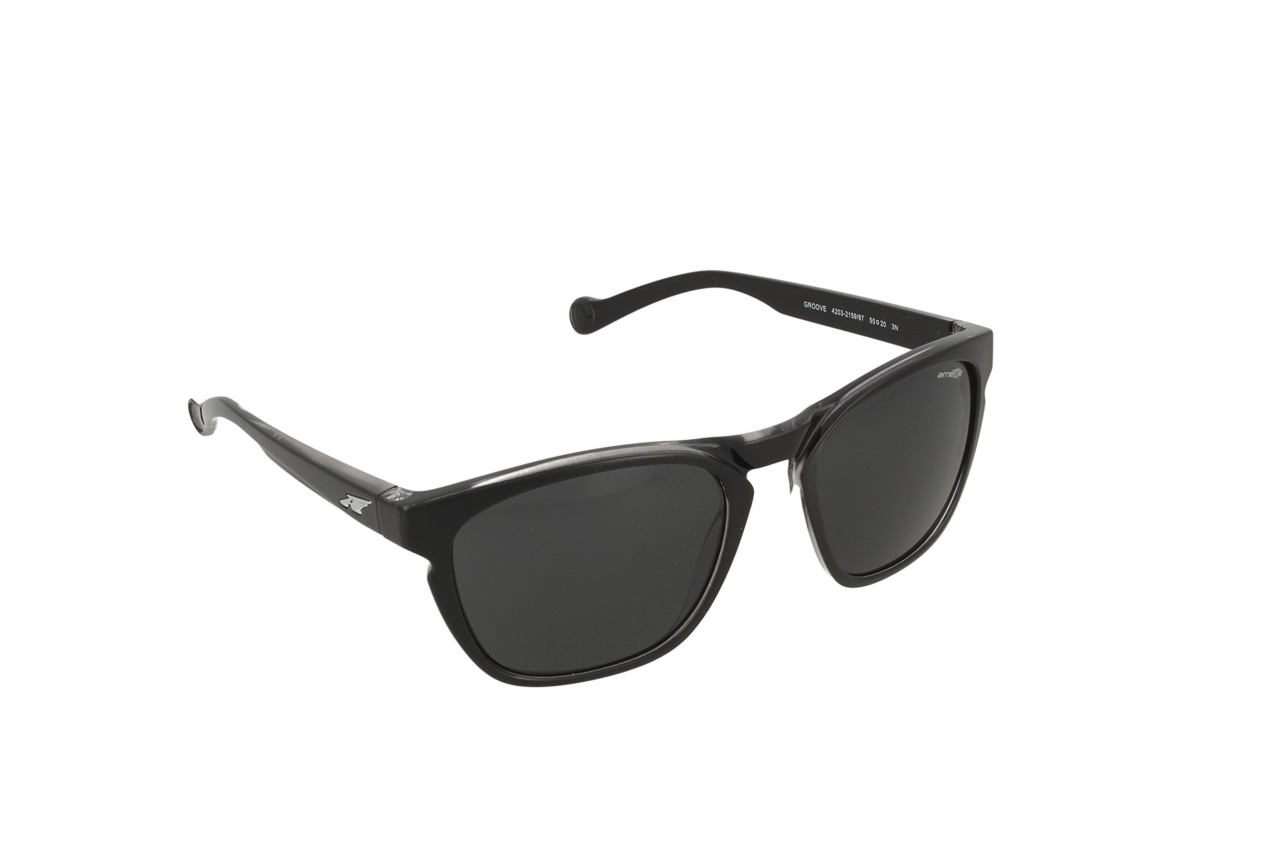 ArnetteAN 4203 2159/87 Groove - Black/Grey by Arnette for Men - 55-20-135 mm Sunglasses