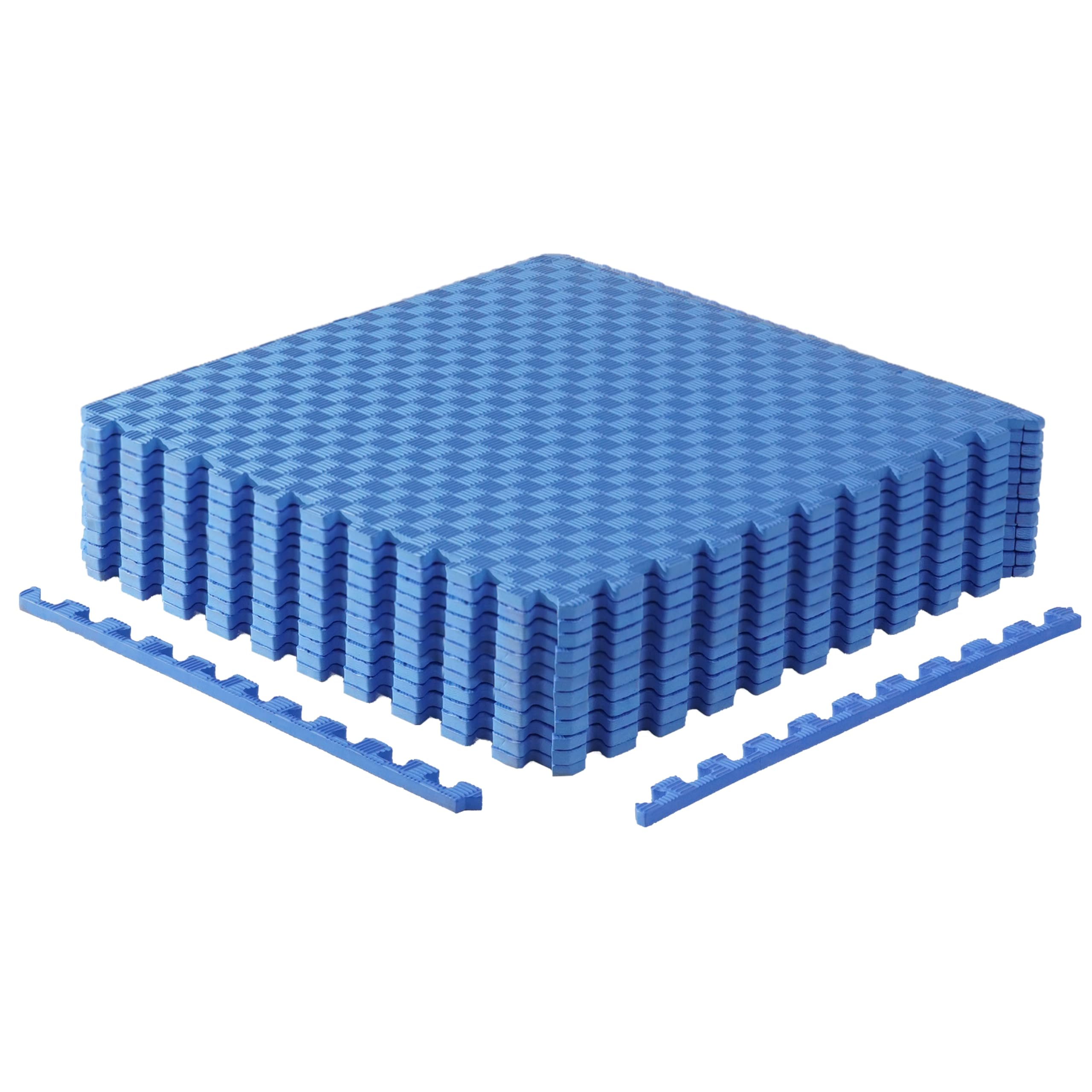 CAP Puzzle Exercise Mats | 1/2” Thick EVA Interlocking Foam Tiles for Home Gym Flooring | Multiple Options