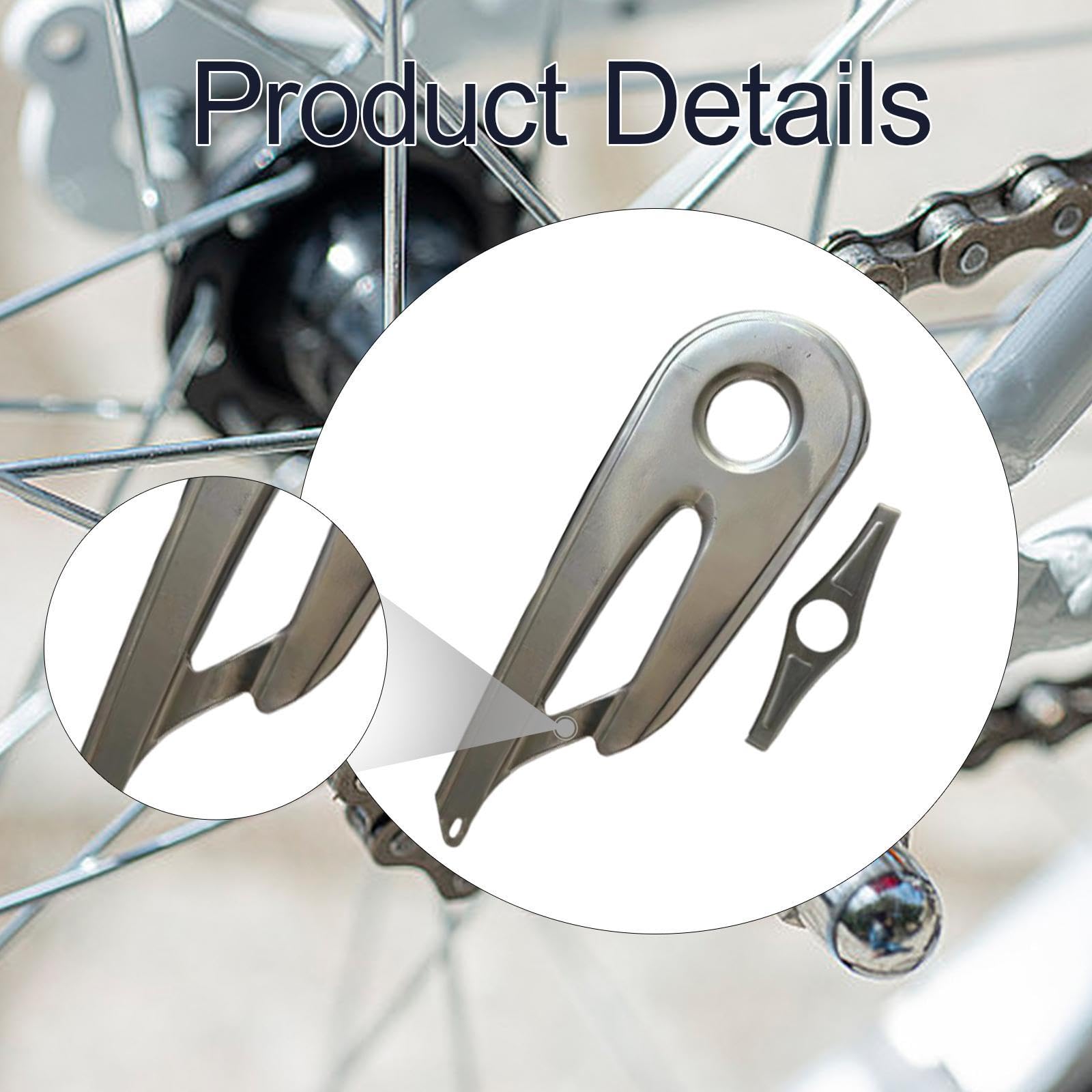 Protège-chaîne de Vélo Garde-chaîne de Vélo Protection de Pédalier Carter de Transmission et Couvercle en Métal Adapté pour Protéger Les Vête