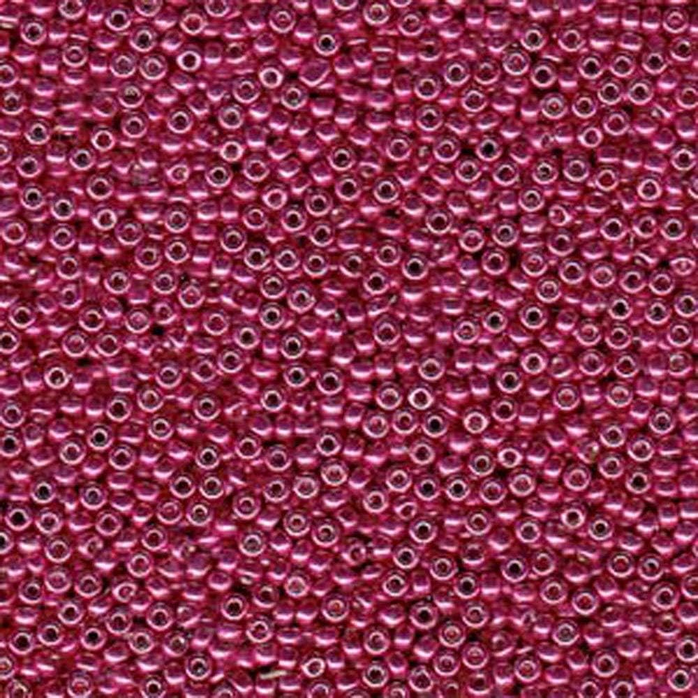 Light Cranberry 20 Grams Miyuki 6/0 Seed Bead Duracoat Galvanized 20 Gram