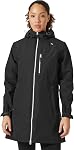 Helly Hansen Unisex-Adult Long Belfast Waterproof Windproof Breathable Raincoat Jacket With HoodWomens Long Belfast Jacket
