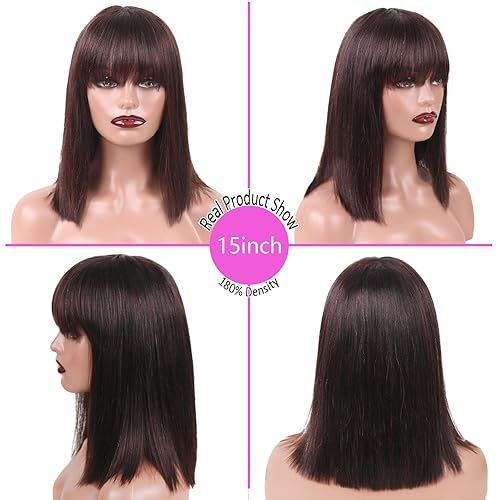 Miniatura 5 de Pelucas de cabello humano lacio Yaki con encaje frontal sin pegamento para mujeres negras, pelucas frontales predepiladas, cabello humano HD de 180%