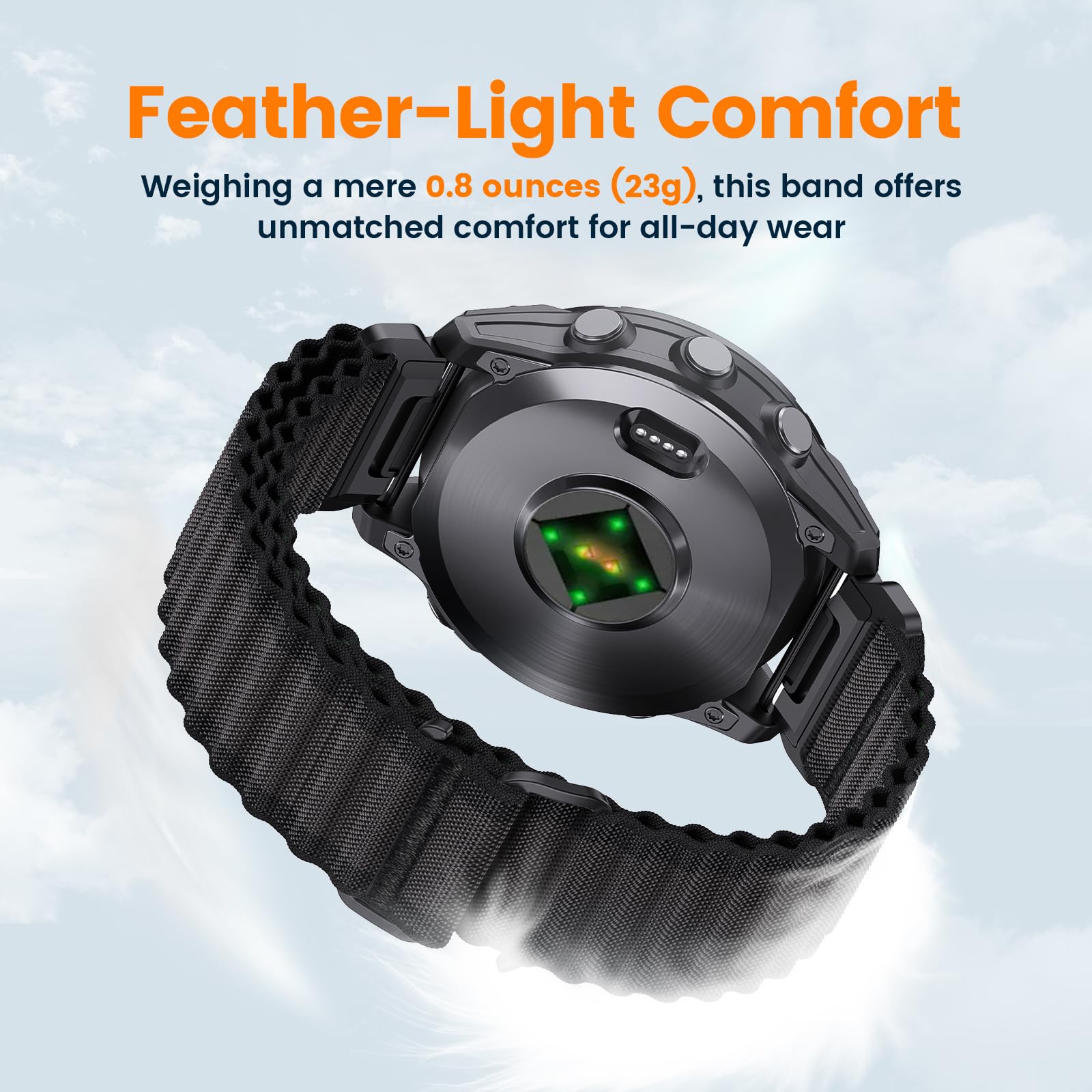 Amazon.com: Compatible with Garmin Fenix 5X/6X/7X/8 51mm Watch