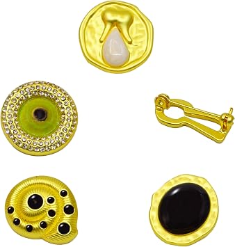 Portable Button Sewing Kit, 5 Buttons with Thread, Needles and Threading Tools MIXED5-2#