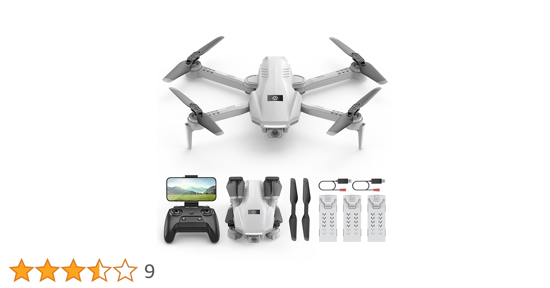 ドローンYH-19 YH 19HW DRONE - A Spark Foldable Toy Drone - Review & Demo
