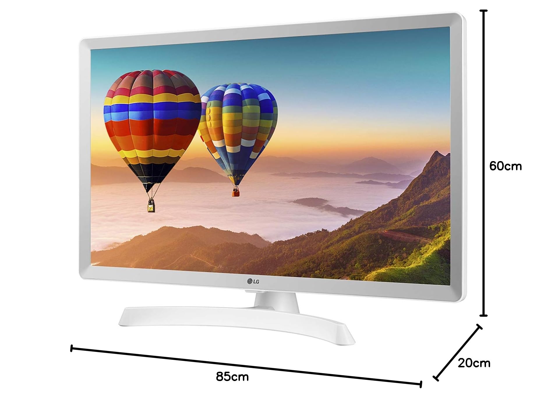 Monitor LG 28TN515S- WZ 70 cm Smart TV White - Dettaglio