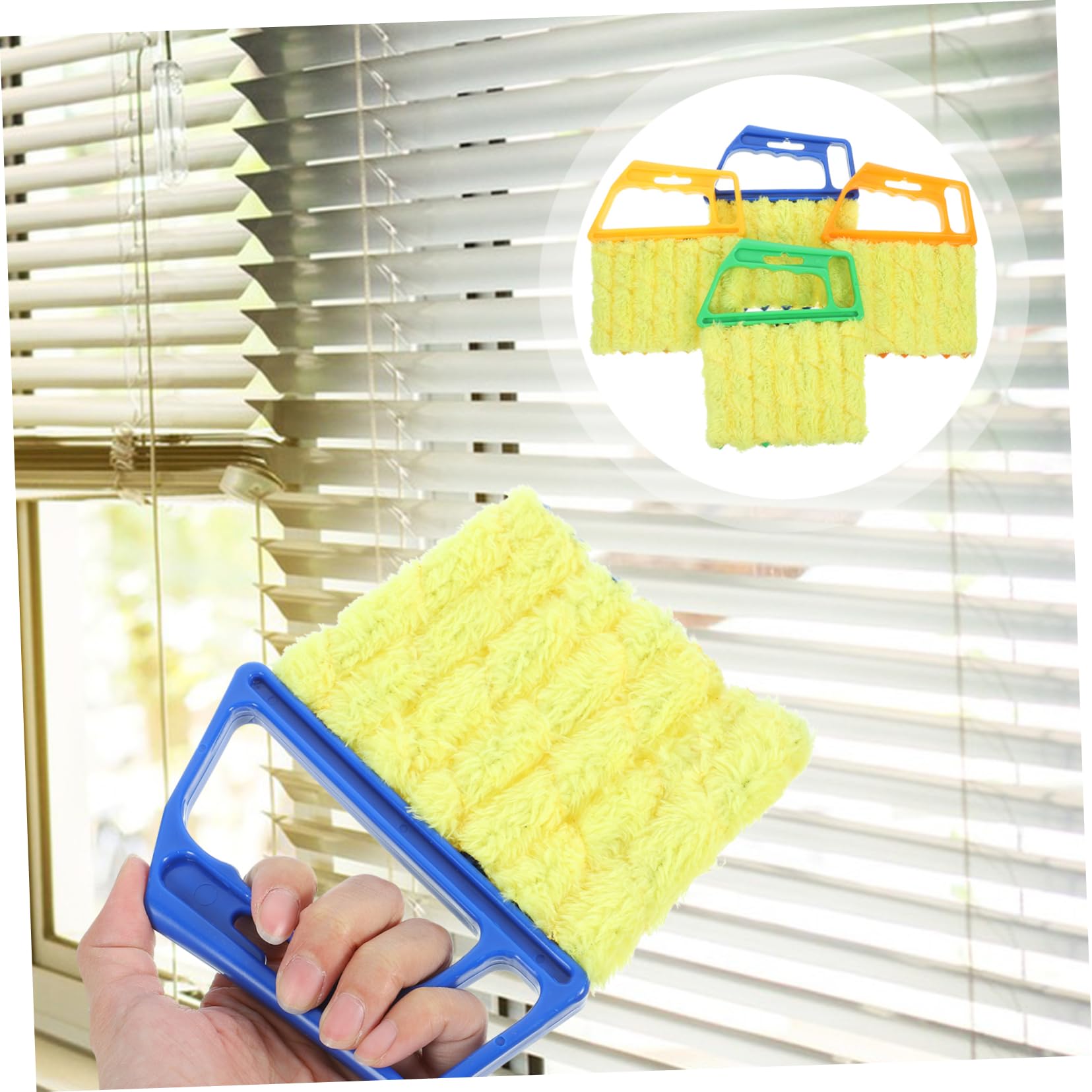 Beaupretty 20piezas Limpiador De Persianas y Rejillas De Aire Cepillo De Limpieza Portátil para Espacios Reducidos para Eliminar Polvo y Suciedad De Cortinas y Vents