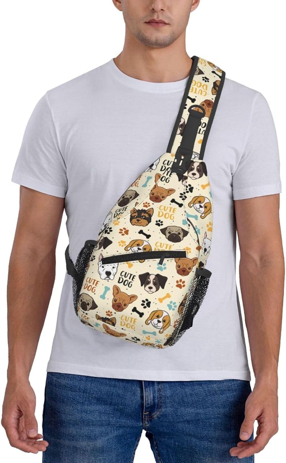 Butterflies Sling Bag Crossbody Sling Backpack for Women Men Travel Hiking Daypack Chest Shoulder Bag | Travel, Hiking, Daypack - Image 7