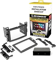 Vista 11 de Scosche ICGM10BN Kit Completo de Instalación de Estéreo Doble/Sencillo DIN para Vehículos General Motors Selectos No Amplificados 2006-17 - Sin