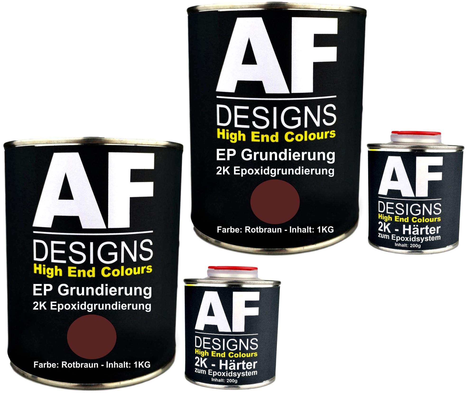 Alex Flittner Designs Epoxidfüller 2 x 1,20 kg 2K Grundierung Füller EP