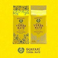 Vista 10 de Guayaki Yerba Mate, hoja suelta tradicional orgánica, 16 onzas
