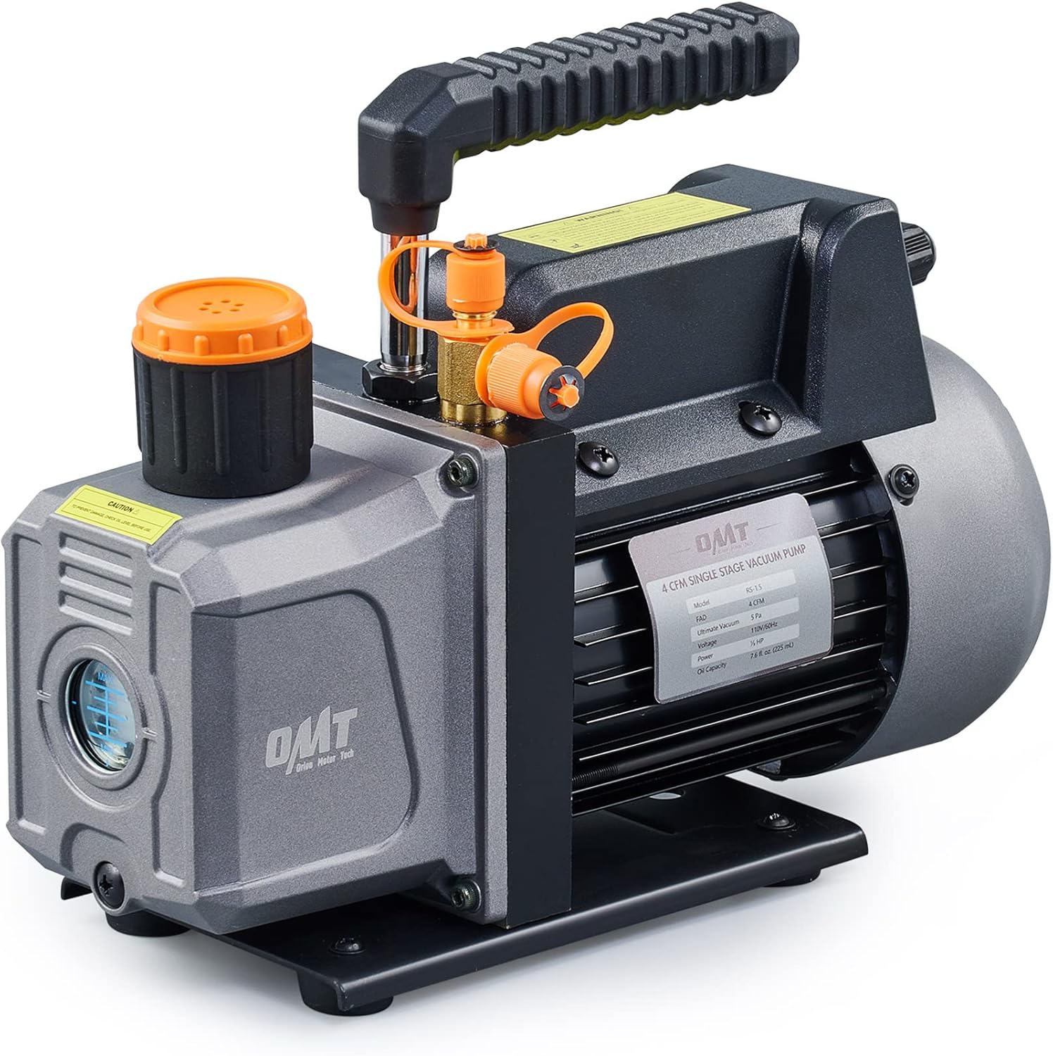 Orion Motor Tech OMT 4cfm Vacuum Pump, 1 Stage HVAC Ubuy Greece