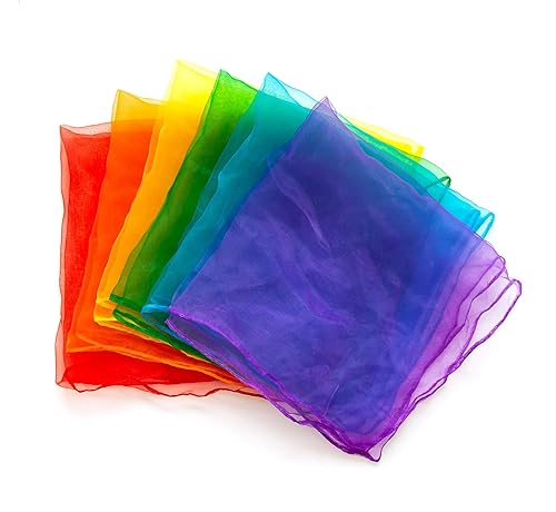 Miniatura 3 de Caja de pañuelos para bebé, juego Montessori para bebés y niños pequeños, caja texturizada sensorial con 12 bufandas coloridas a juego y 3 piezas de