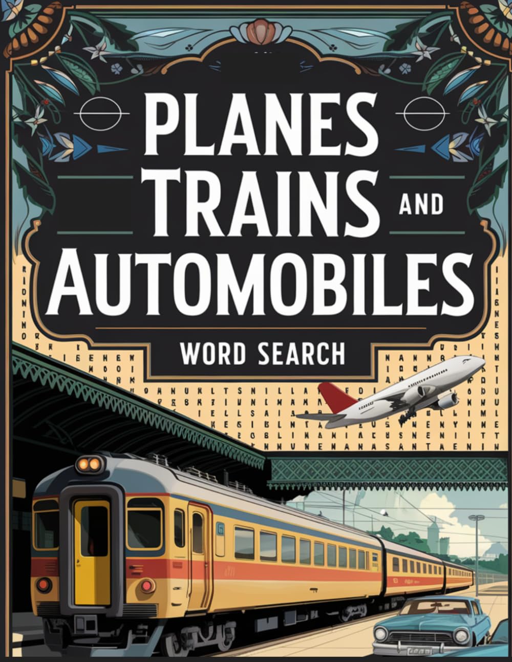 Planes Trains and Automobiles Word Search: 8.5x11 Large Print Puzzle for the petrolhead (Noah Alexander Puzzles)