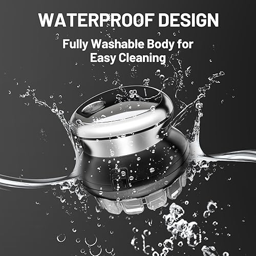 Miniatura 7 de Juego de cortapelos para hombre, inalámbrico, eléctrico, corto, kit de aseo profesional para hombres, recortadores personales impermeables, corte de