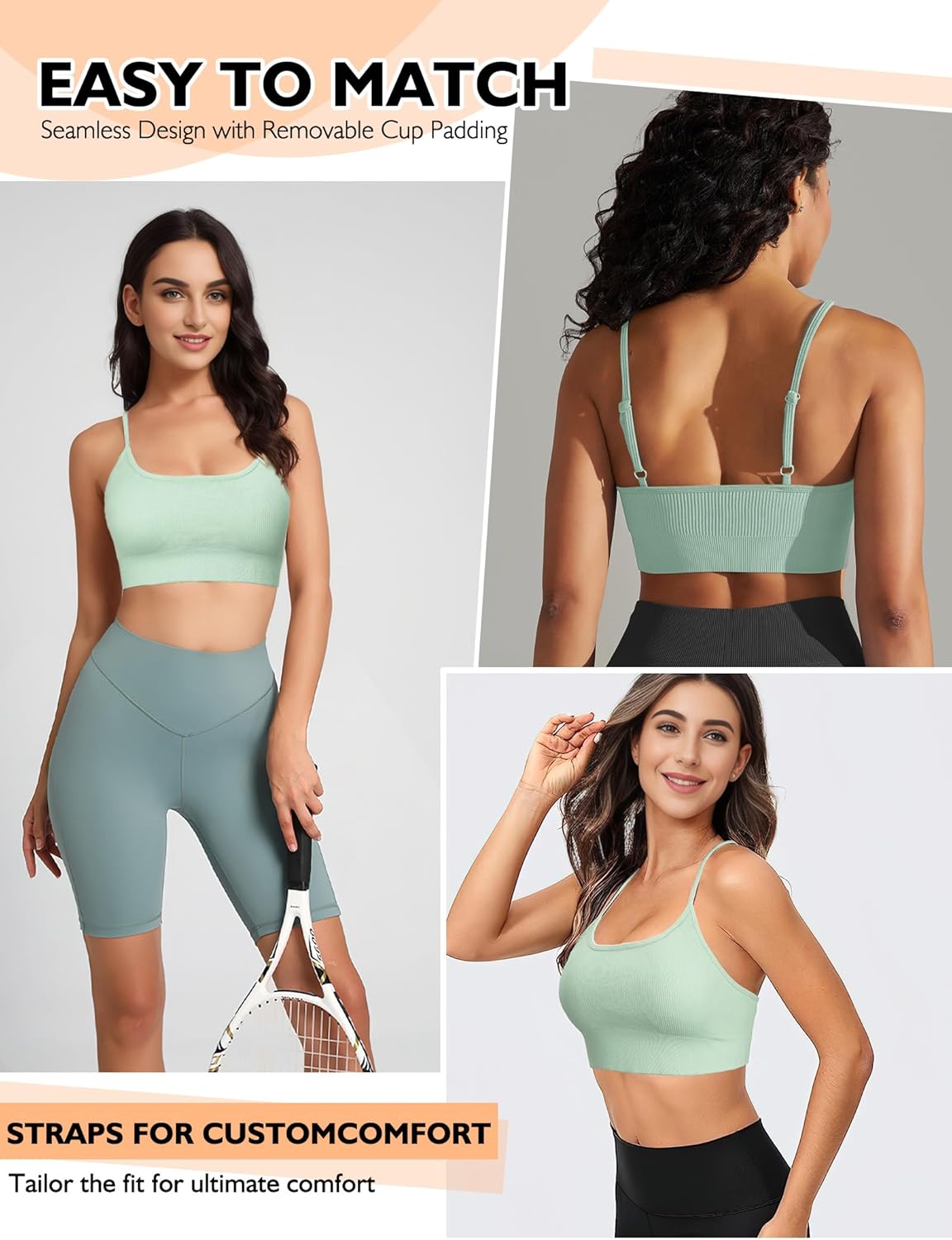 Ultimate Comfort: The Best Scoop Neck Sports Bras for Your Workout Needs!
