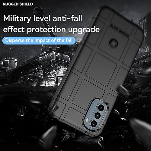 Miniatura 7 de CCSmall Funda resistente a los golpes para Motorola Moto G31, resistente a los golpes, grado militar, probada contra caídas, para Moto G41G31 HD,