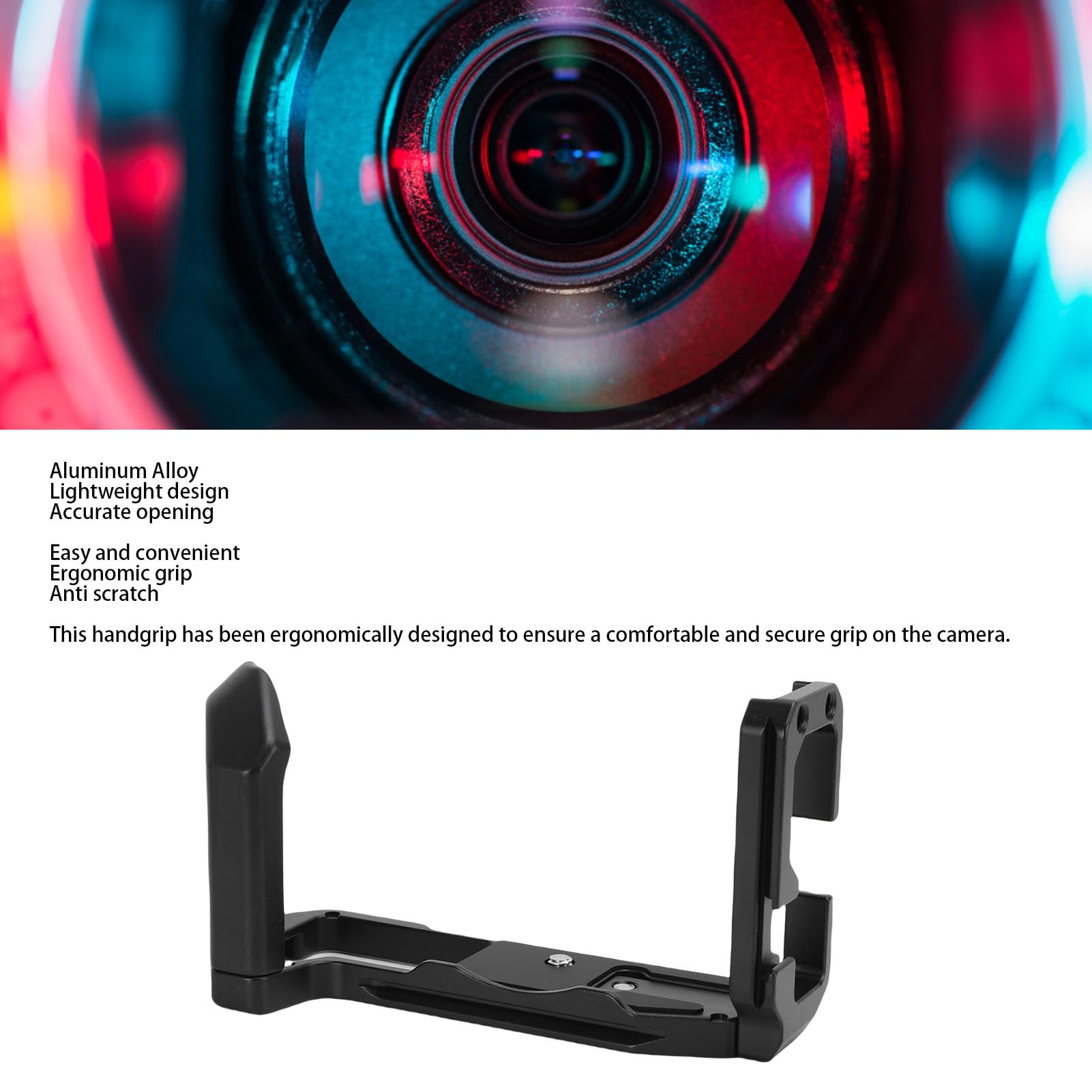 Domary Hand Grip L Plate Bracket for X-T5 with Vertical Horizontal Switch