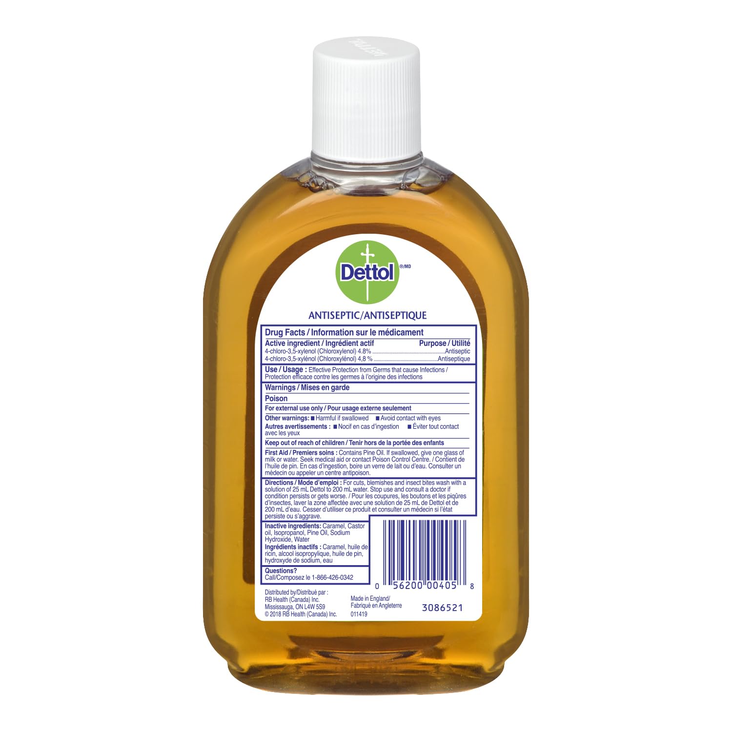 Dettol ✿ 550ml * 6 Dettol Antiseptic Liquid – grocerybasket.ca