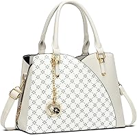 Vista 11 de KKXIU Monederos y bolsos de mano con triple compartimento para mujer, bolso de mano con asa superior 5-verde
