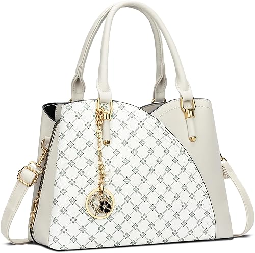 Miniatura 11 de KKXIU Monederos y bolsos de mano con triple compartimento para mujer, bolso de mano con asa superior 5-verde,1-negro,1-Rosa,2-Azul,2-Olive,rosado