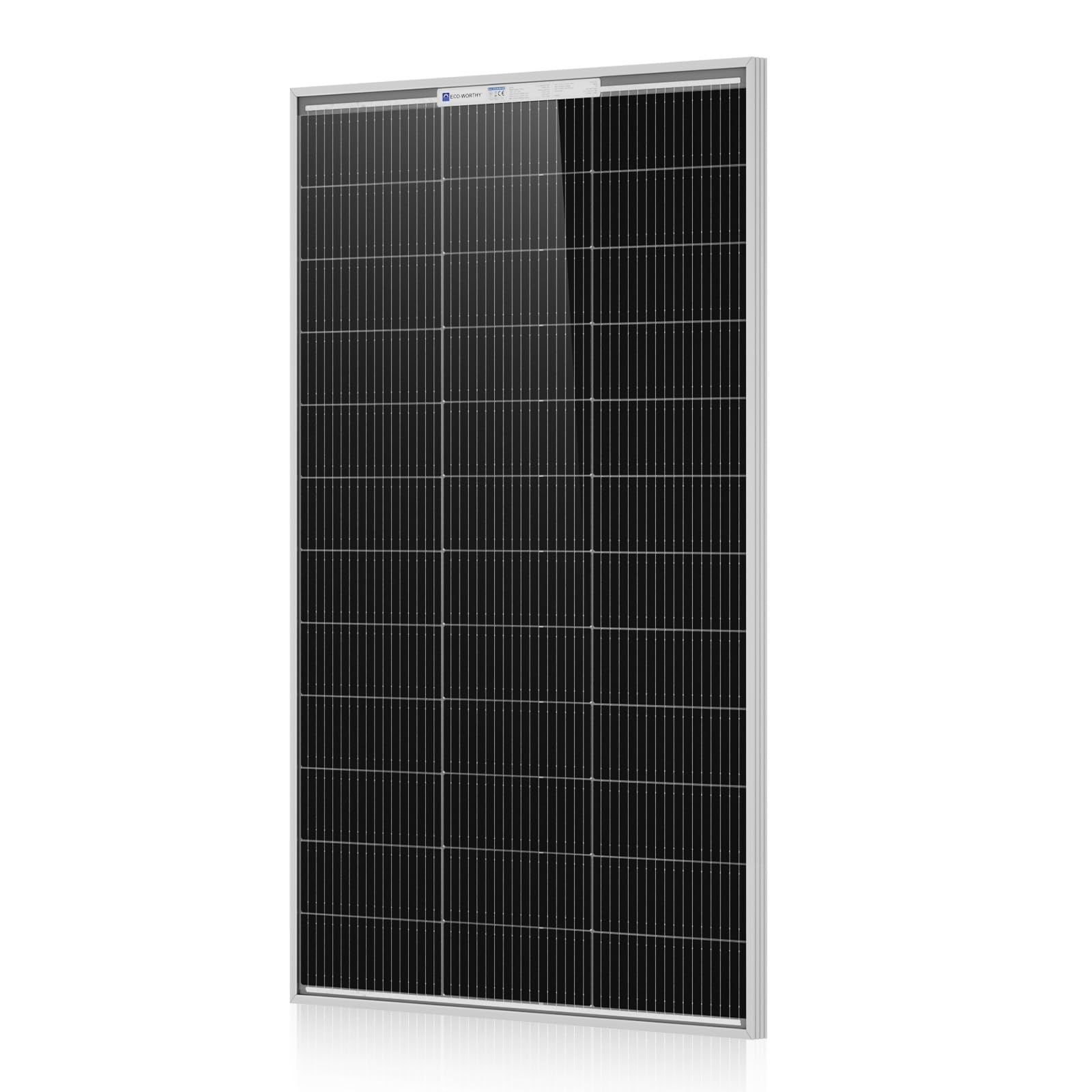 Amazon | ECO-WORTHY 100W N型両面太陽電池パネル、単結晶シリコン