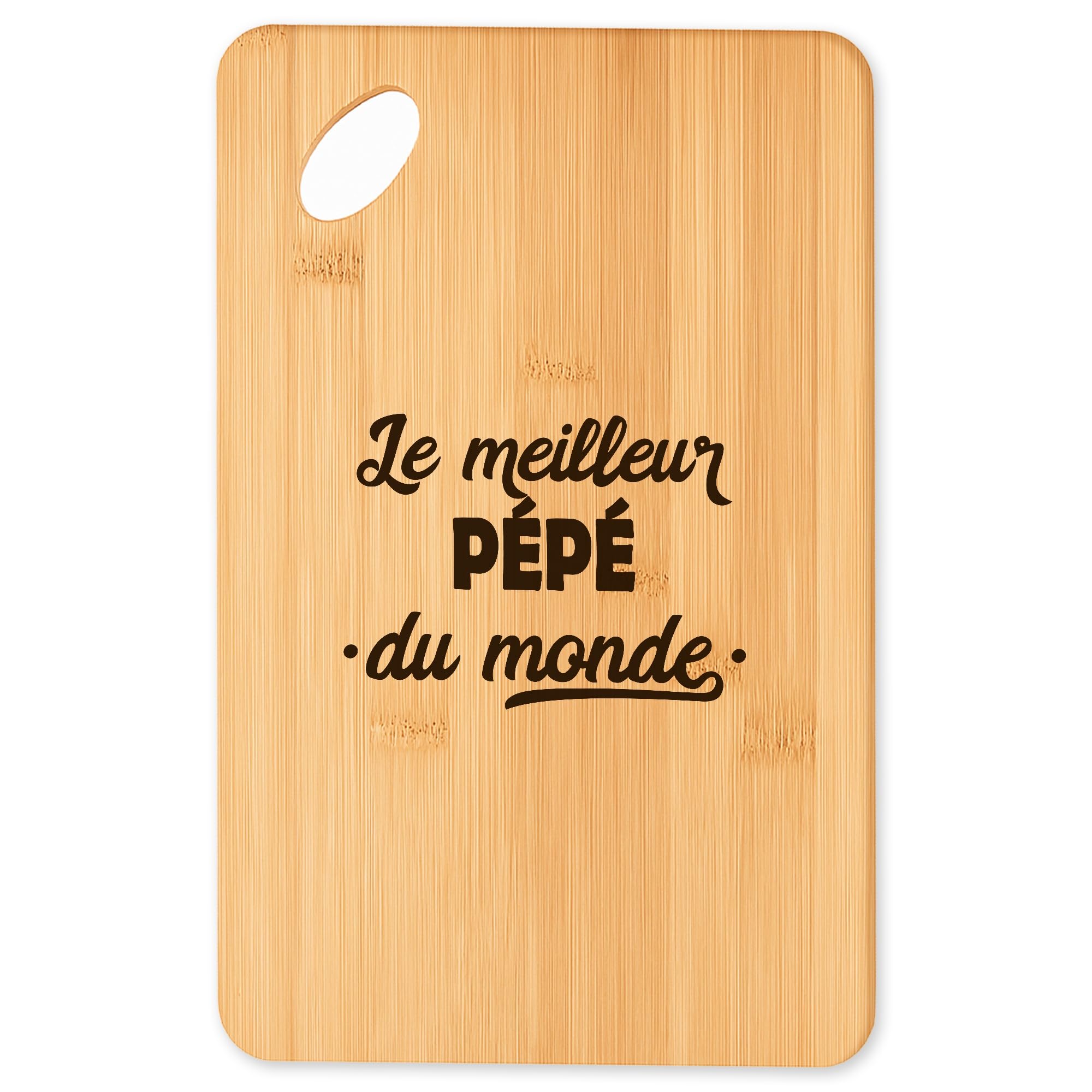 Planche à découper Super Pepe 2 en bambou pour ne plus rayer vos plans de travail