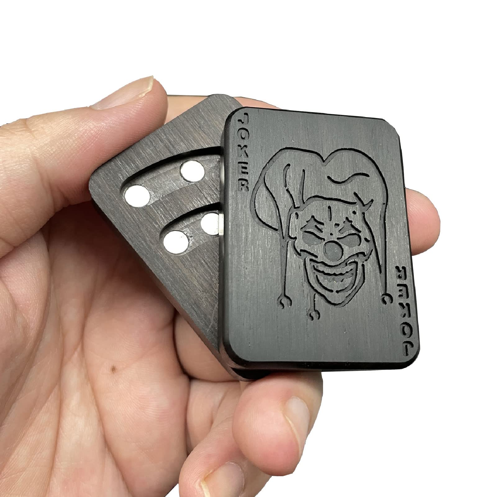 Amazon | ピエロ黒檀磁気プッシュスライダー大人のEDC Fidget Toy自閉