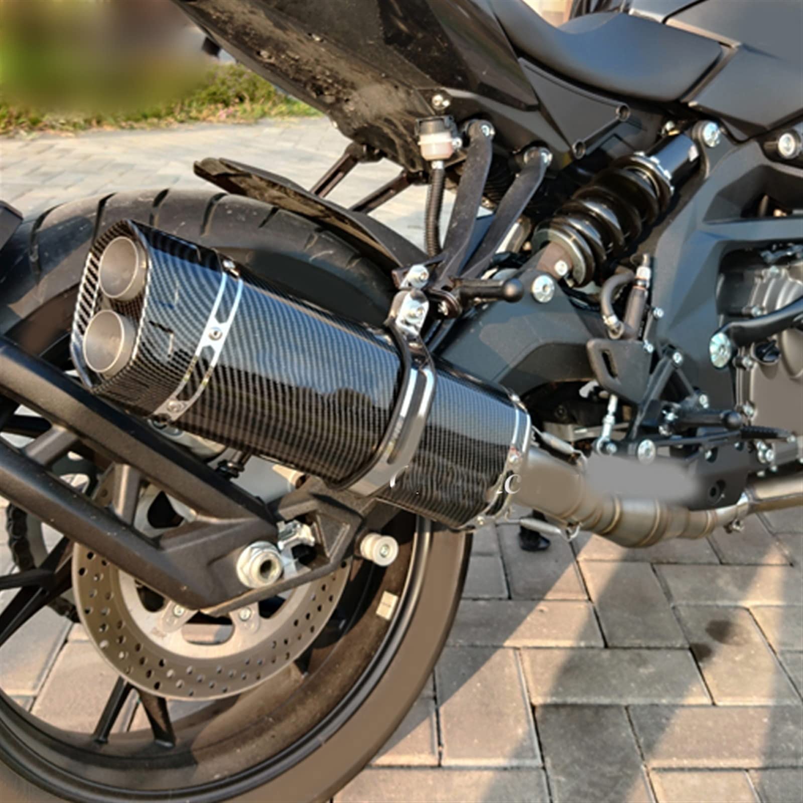 も　2枚セット バイクマフラー S1000RR オートバイ排気管エスケープモト