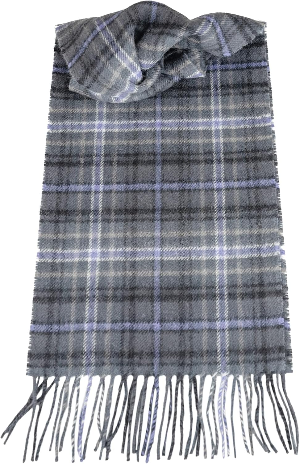 Briomhar Tartan Plaid Wool Scottish Scarf - 100% Lambswool Made in Scotland, Perfect Winter Scarf for Cold Weather - Image 3