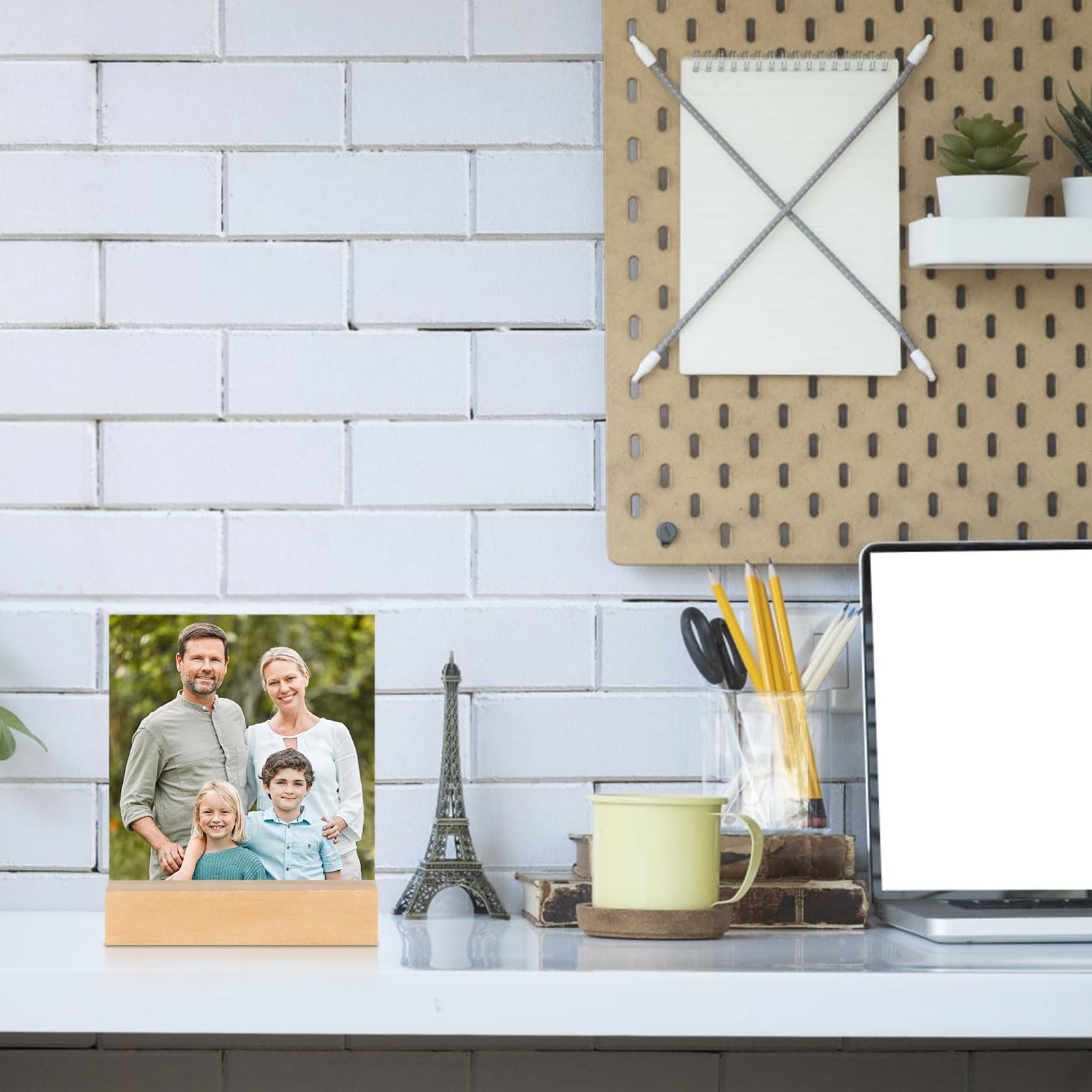 Supporto Segnaposto In Legno - 20 Pezzi Con 100 Adesivi E 20 Carte, Perfetto Per Matrimoni, Feste E Eventi - Foto 3