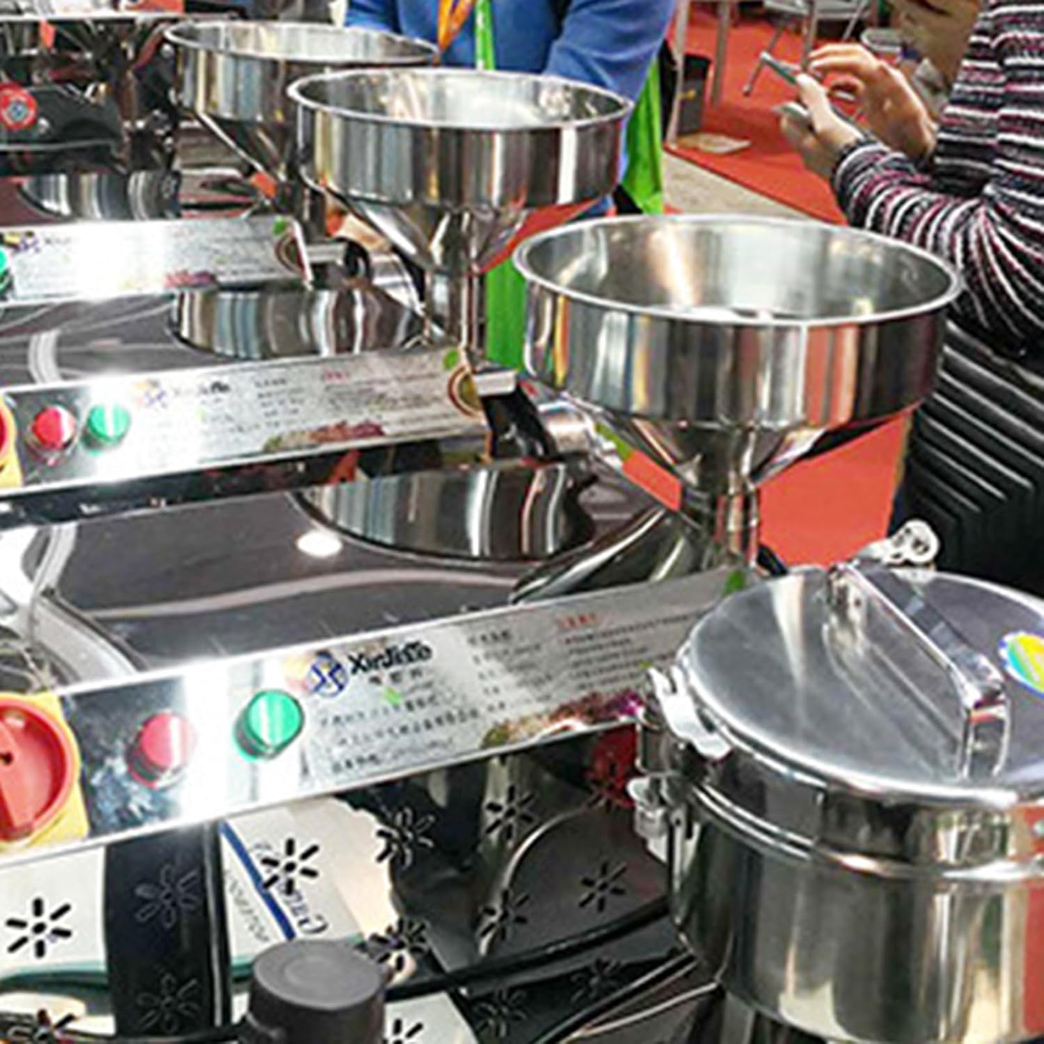 Electric Garlic Peeler Machine 25kg/H, Automatic Garlic Peeling Machine, Commercial Whole Garlic Peeler, Stainless Steel Garlic Peeler, High Power