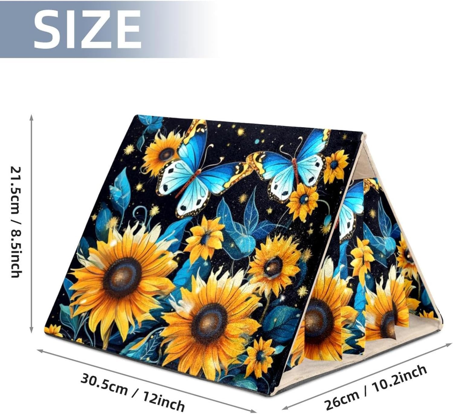 MAgiLL Guinea Pig Bed, Comfortable Hamster House, Hiding Place for Small pet Animals, Folding Bed nest, Suitable for Short Rabbits, Rabbits, Ferrets, mice, Hedgehogs, Chinchillas