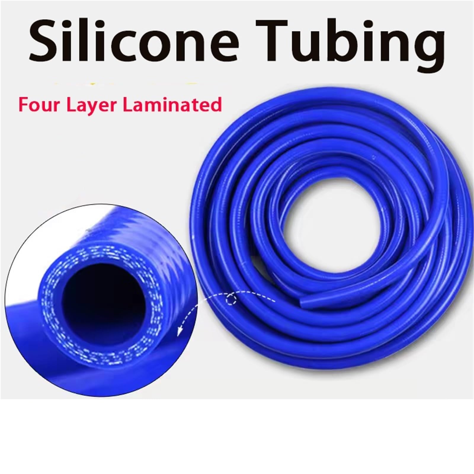 Wąż silikonowy do układu chłodzenia, prosty, długość 1 metra, rura intercoolera turbo, średnica wewnętrzna 6 mm-38 mm Pressure Sensor Hose(1M_ID 20MM)