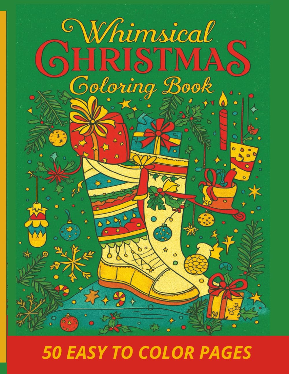 Whimsical Christmas Coloring Book