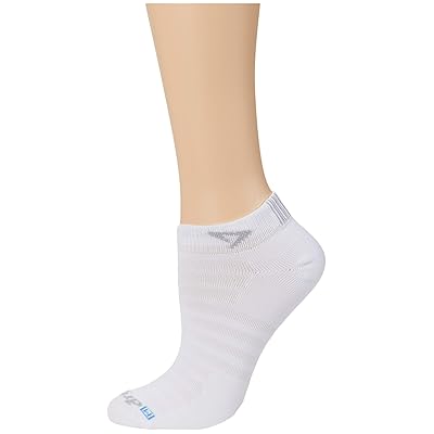 Drymax Hyper Thin Running Mini Crew 1 Pair No Show Socks Shoes White