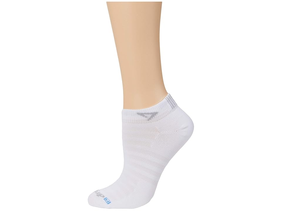 Drymax Hyper Thin Running Mini Crew 1-pair No Show Socks Shoes White: Lg (us Men's Shoe 8.5-10.5 - Women's 