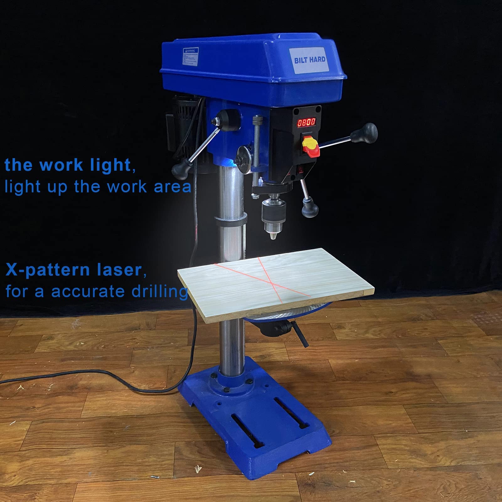 Variable Speed Benchtop Drill Press 