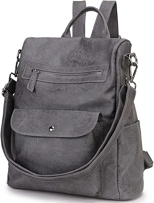 Backpack Purse for Women,Fashion Anti-Theft PU Leather Travel Shoulder Bag for Ladies Large Satchel VONXURY