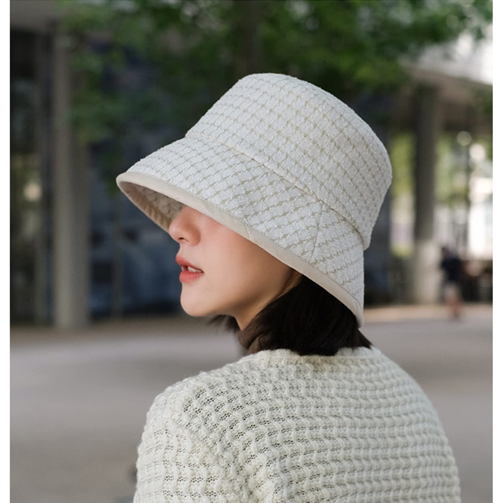 ZYC Cappello di Lana da Donna, Abito da Donna in Feltro Cappello Cappello Cappello Feltro Cappello Inverno Cappello Invernale