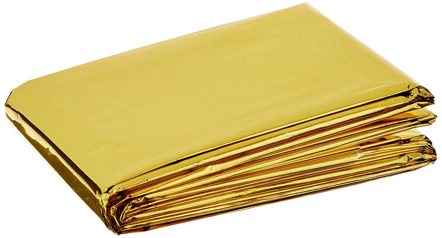 Med-Comfort Manta de Primeros Auxilios, 160 x 210 cm, Color Dorado y Plateado